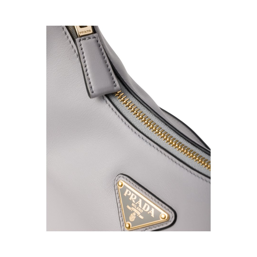 Arqué kleine Ledertasche Granitgrau 18.5cm – Bild 5