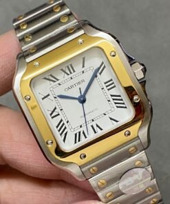 Alternative view of Santos De 1847 MK Gold/Silbern