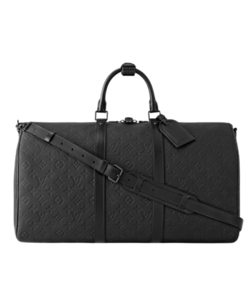 Keepall Bandouli?re Schwarz 50 cm