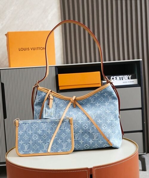 Alternative view of Carry All PM Monogram Denim 29 cm