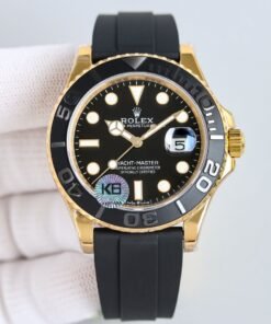 Alternative view of Yacht-Master Schwarz/Gold 40 mm