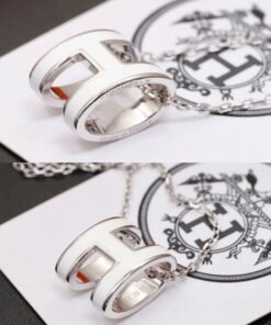 Alternative view of Anhanger Mini Pop H Wei?/Silber