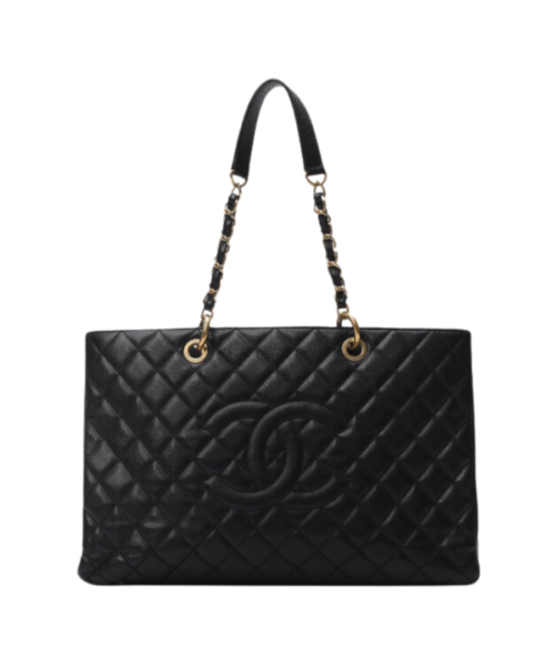 Grand Shopping Tote Schwarz 35 cm