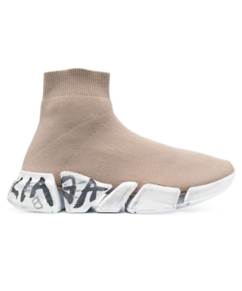 Speed 2.0 Graffiti Wei?/Beige