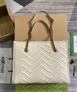 Alternative view of GG Marmont Creme 34 cm