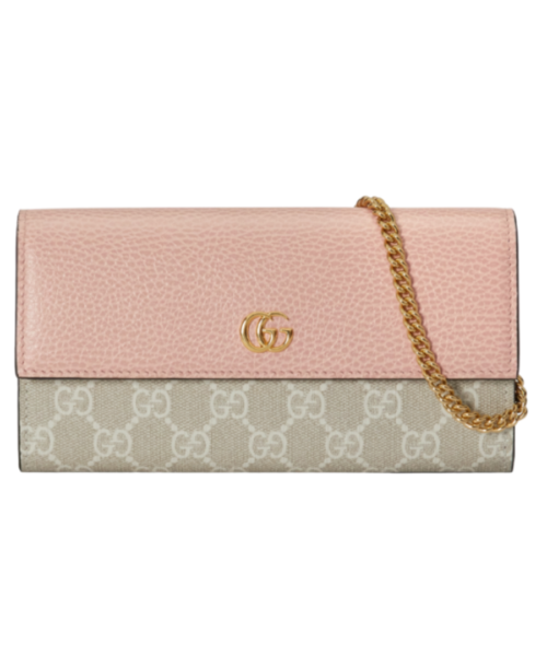 Marmont-Kettenbrieftasche Rosa 19 cm