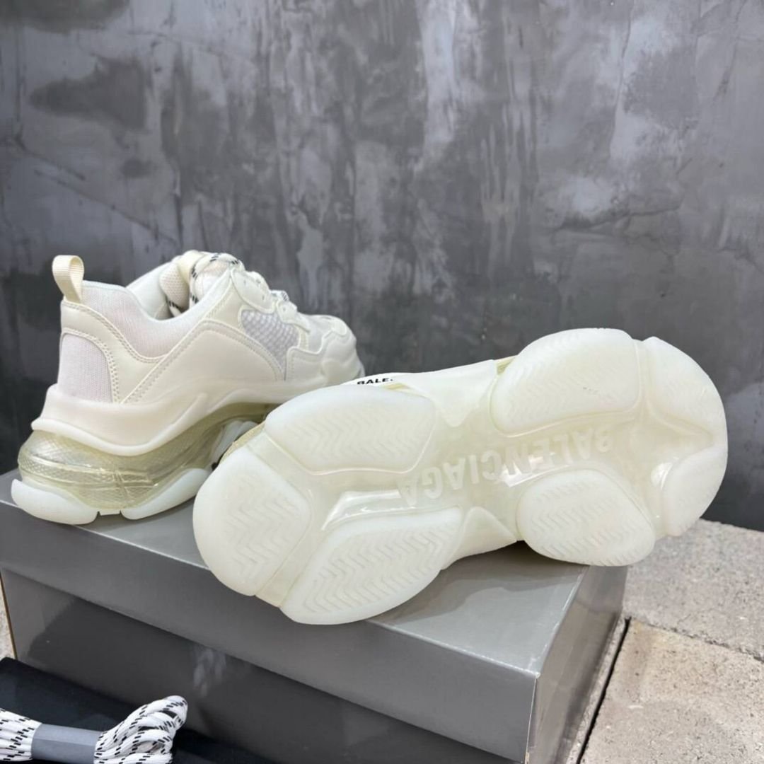 Triple S Clear Sole Weiß – Bild 6