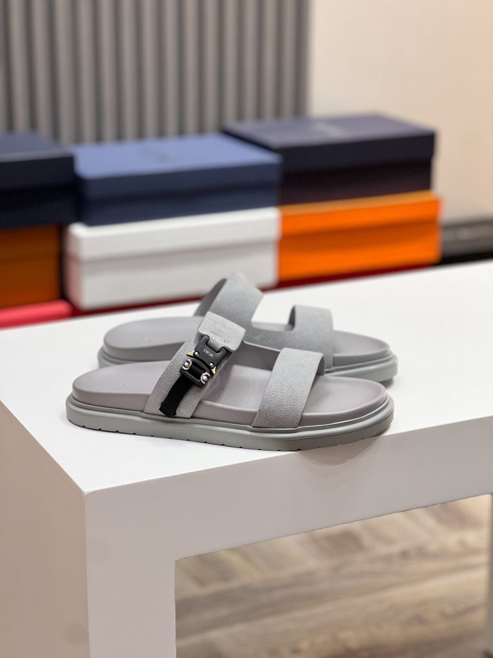 Aqua-Sandale Grau – Bild 5