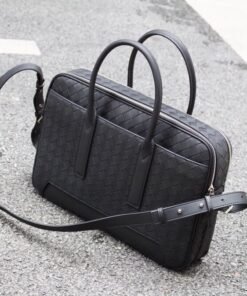 Alternative view of Intrecciato Schwarz/Silbern 30 cm