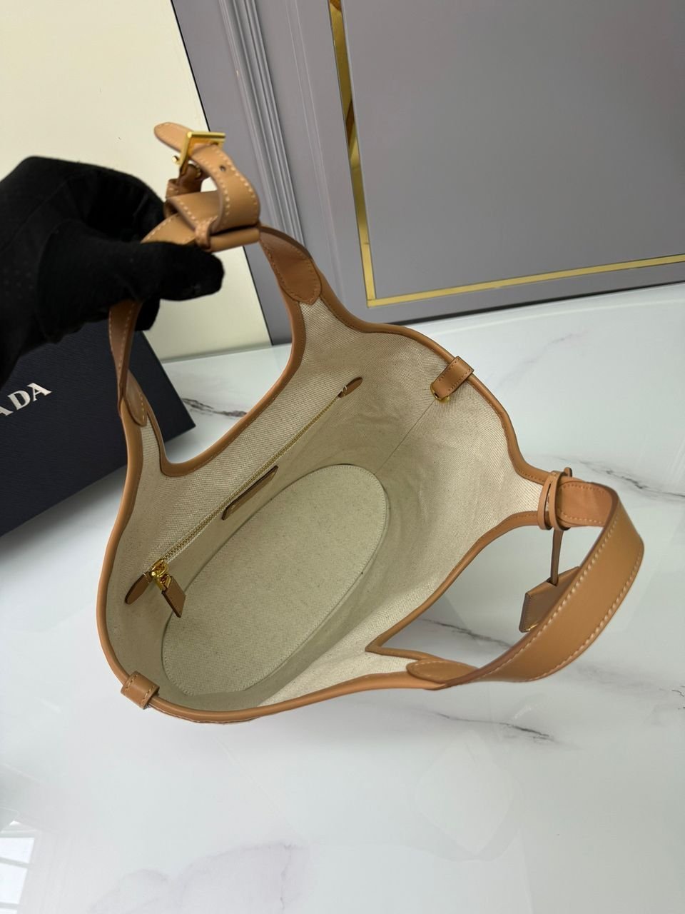 Large linen blend 28cm – Bild 2