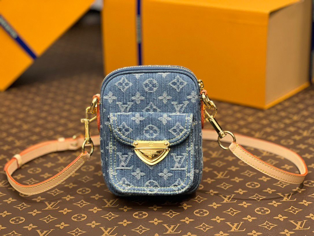 Fairfax Pochette Denim 18 cm – Bild 2