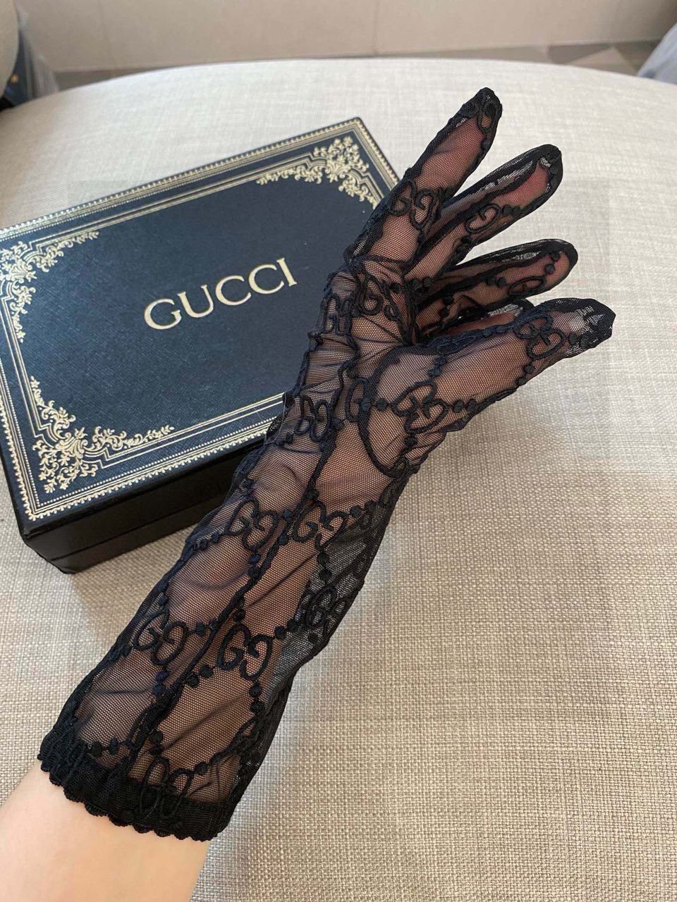 Handschuhe GG Schwarz – Bild 3