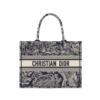 Book Tote Blau/Beige 36 cm
