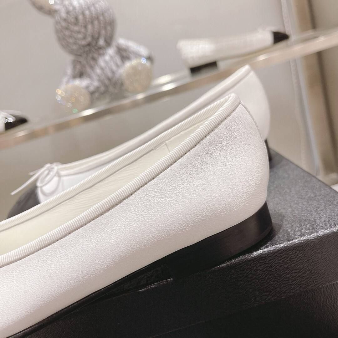 Lammfell & Grosgrain Weiß & Schwarz – Bild 5