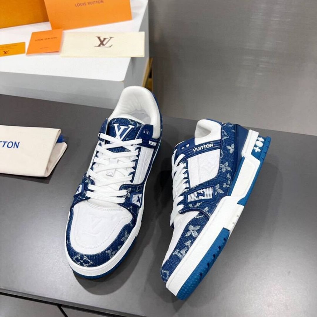Trainer Blau/Weiß – Bild 2
