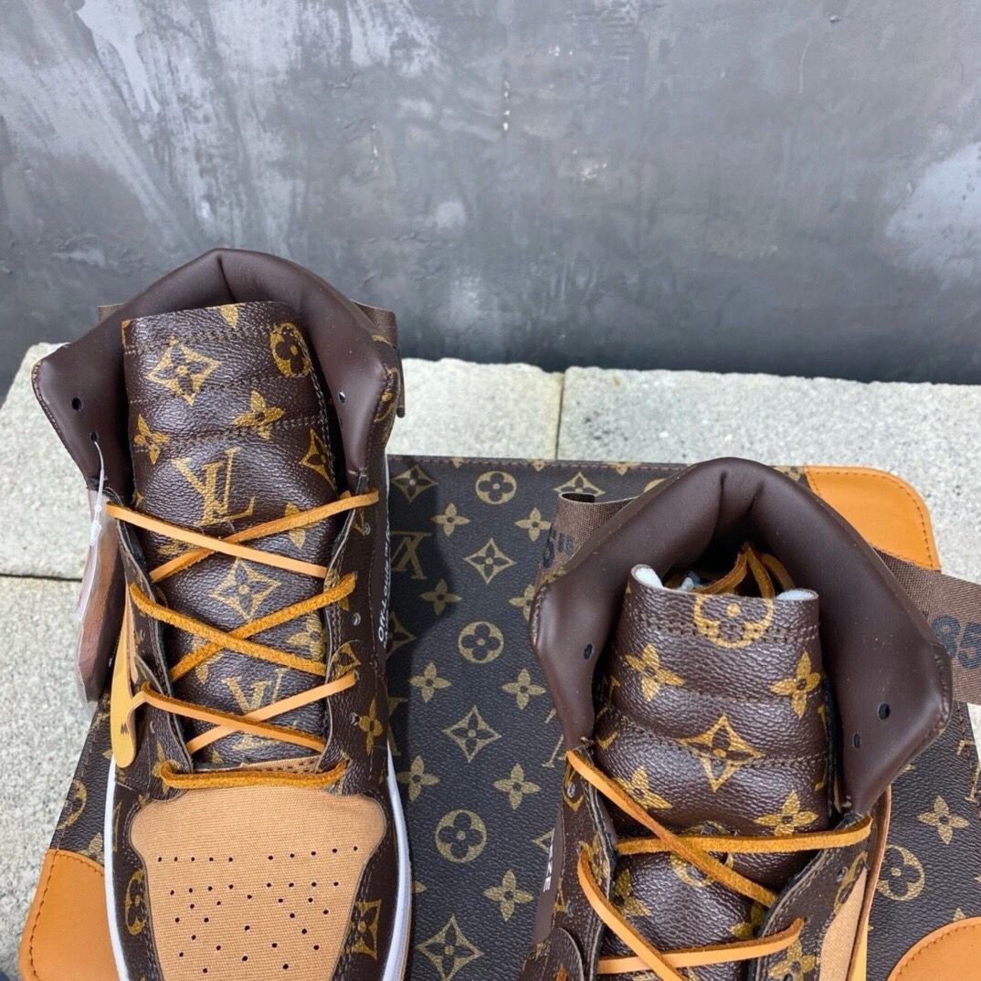 Air Jordan Dunkelbraun – Bild 3
