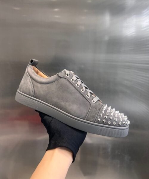 Alternative view of Junior Spike Suede Gray