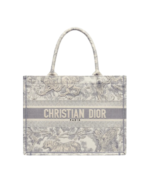 Book Tote Grau/Ecru 36 cm