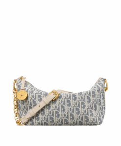 Hobo Oblique Blau 22 cm