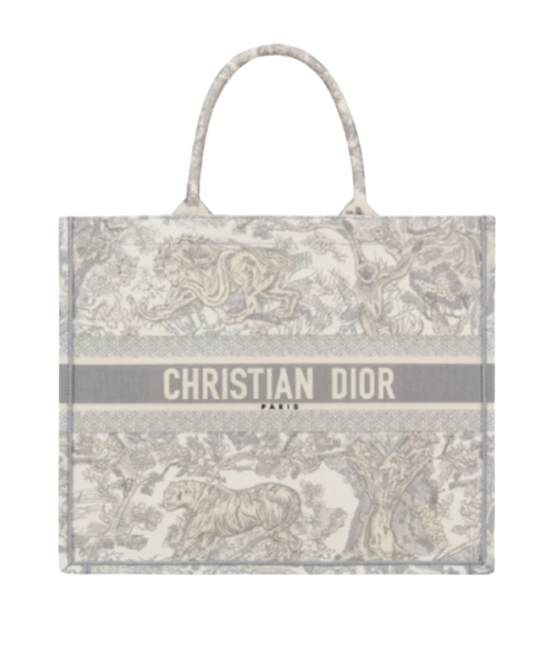 Book Tote Grau/Ecru 42 cm