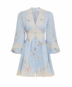 Lucky Lace Plunge Mini