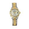 DateJust Silbern/Gold 36 mm