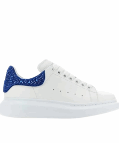 Oversize Mit Kristallen Blau/Wei?