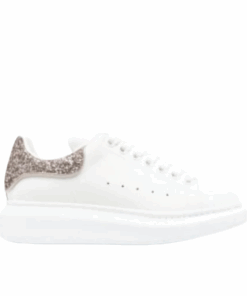 Oversize Wei?/Bronze mit Glitter