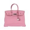 Bubblegum Togo mit Palladium-Beschlägen 35cm