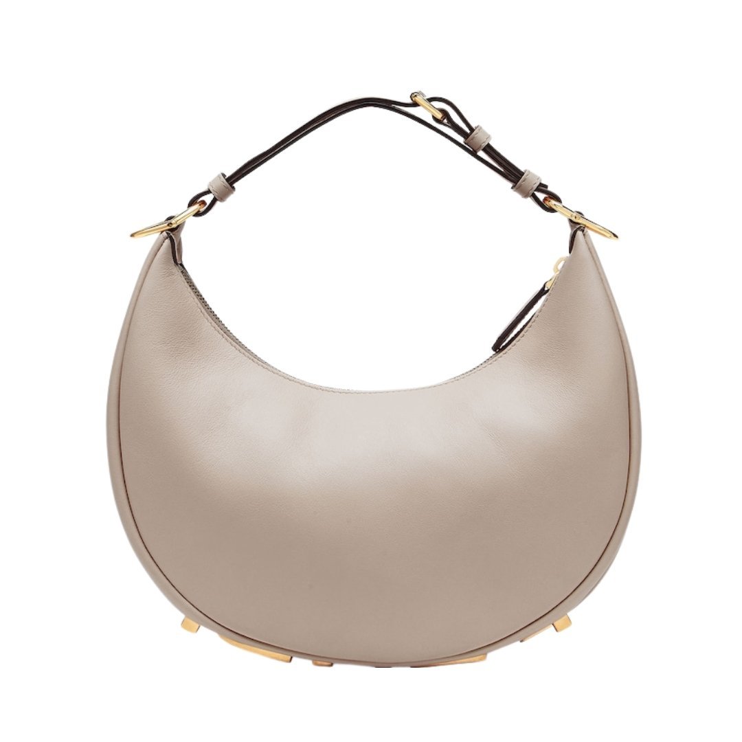 Ledertasche in Taubengrau 24.5cm – Bild 2