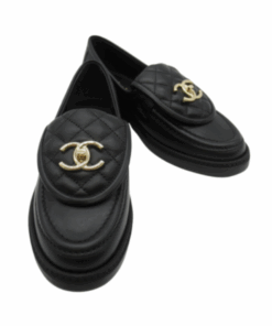 Schwarze Loafer