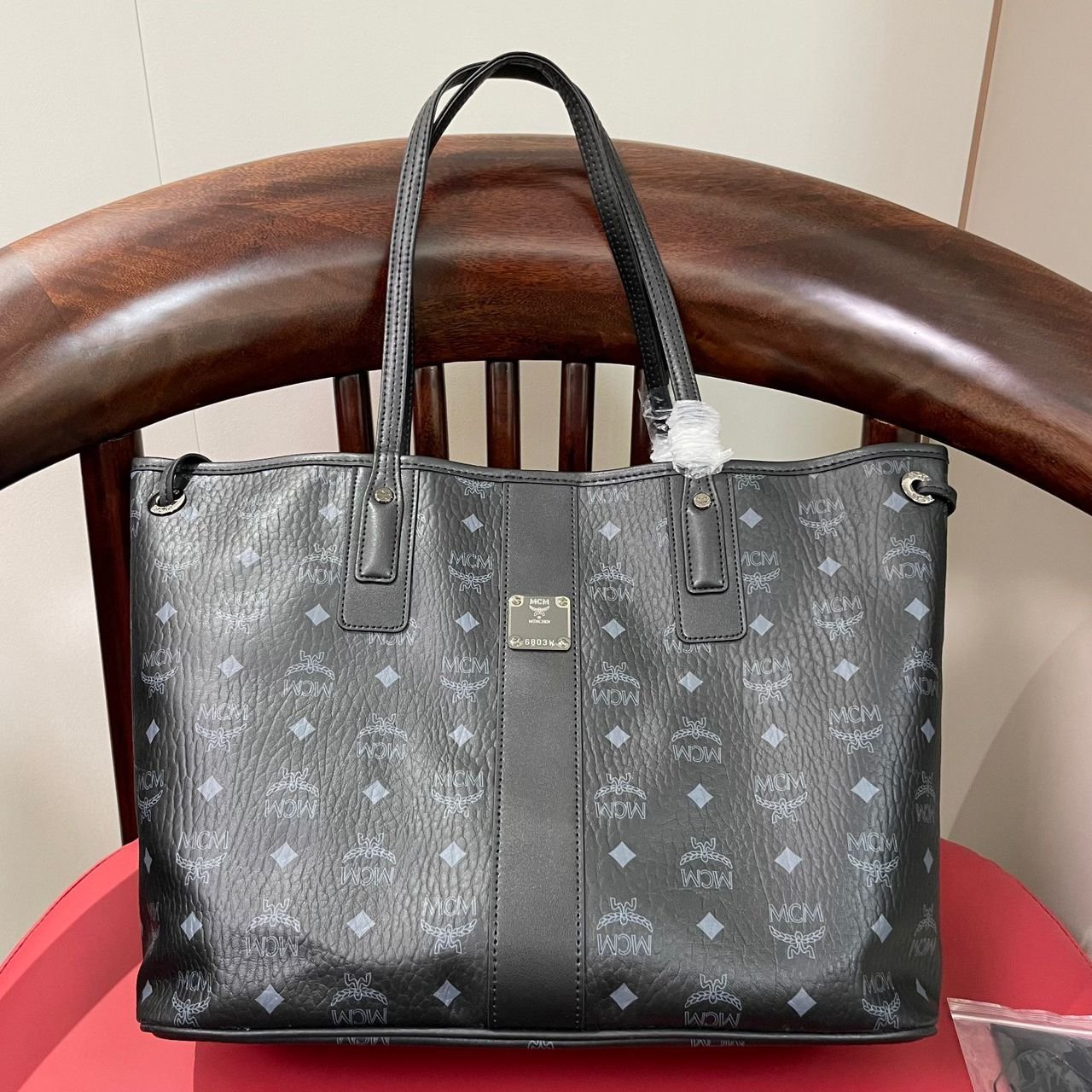 Liz Visetos Shopper Medium Schwarz 36 cm – Bild 2