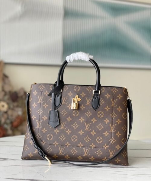 Alternative view of Monogram Canvas Flower Tote 35