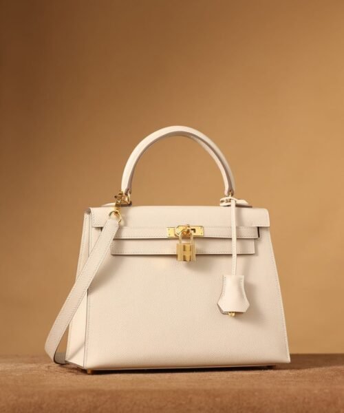 Alternative view of Kelly 25 Epsom Creme/Golden