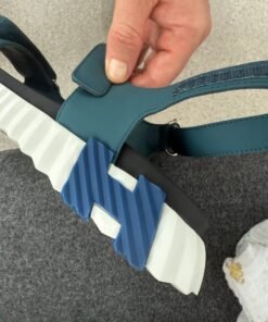 Alternative view of Junior-Sandale Blau 43 EU