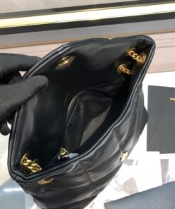 Alternative view of LouLou Puffer Schwarz 29 cm