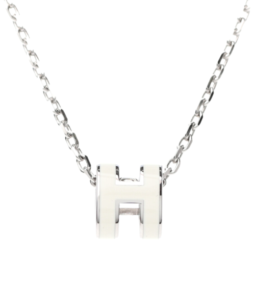Anhanger Mini Pop H Wei?/Silber