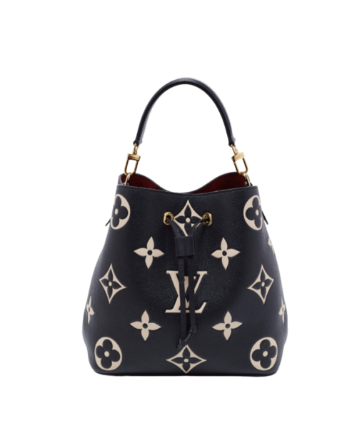 Bicolor Monogram Schwarz 26 cm