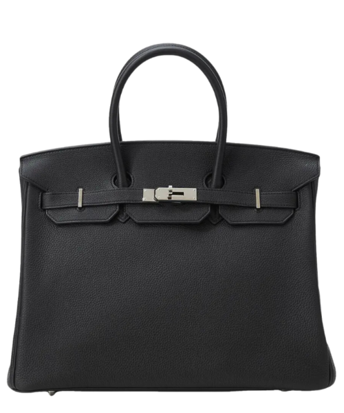 Togo 35 Schwarz mit silbernen Hardware