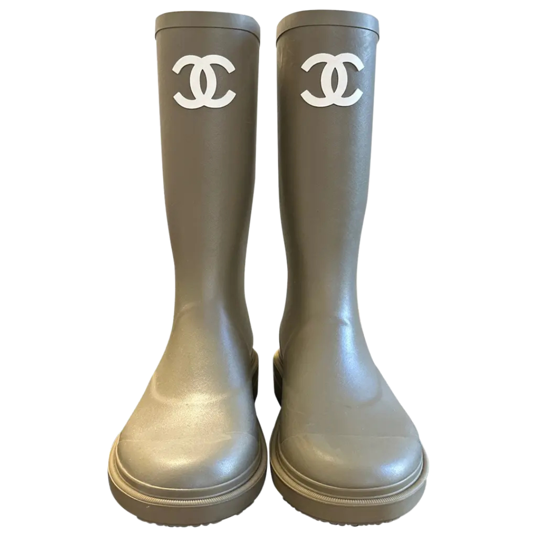 Gummistiefel Khaki