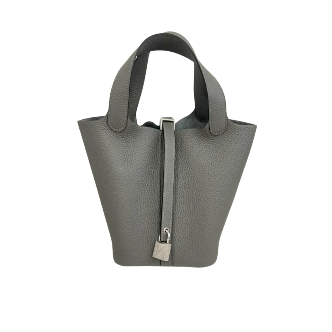Picotin Lock Togo Grey Meyer 22cm