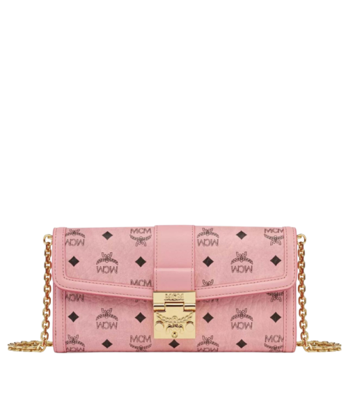 MCM Tracy Geldbörse Rosa 19 cm