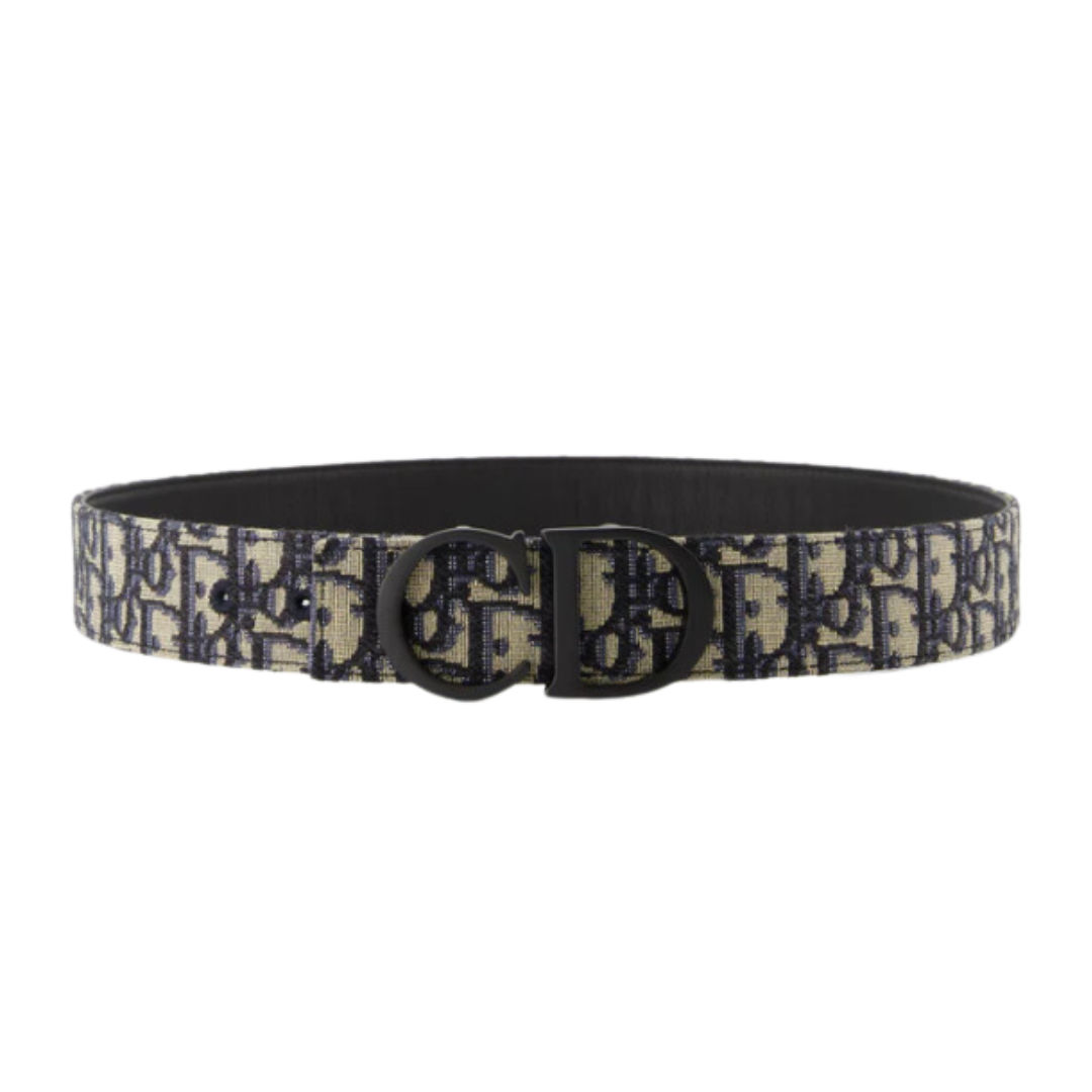 Oblique Reversible Blau/Grau/Schwarz 3,5 cm