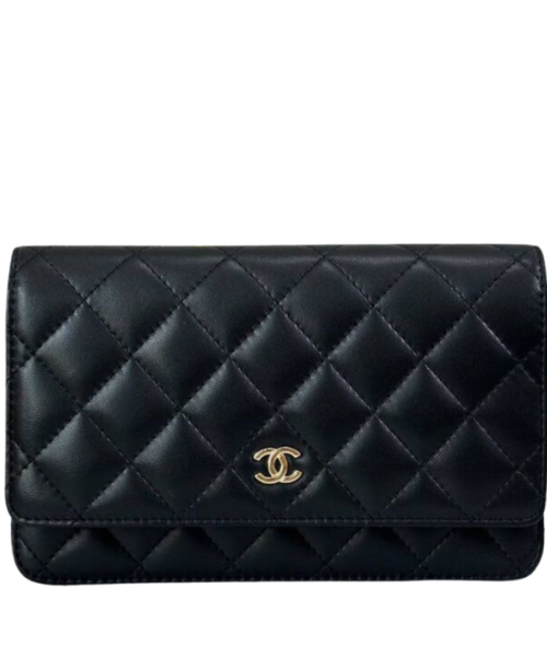 Flap Mit Kette Schwarz 19,5 cm