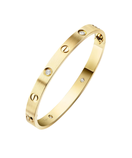 Love Armreif Diamant Gold
