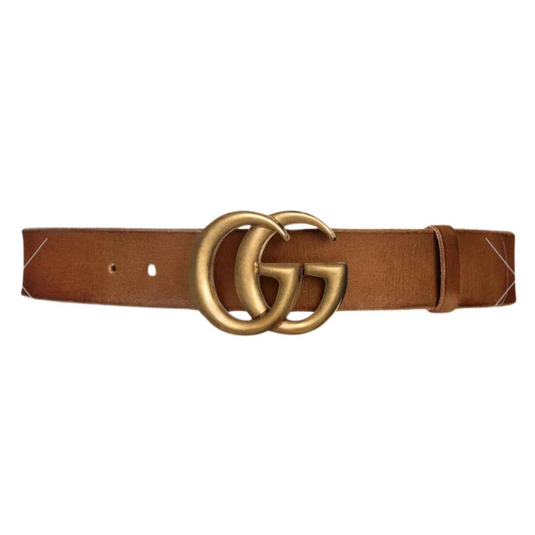 GG Marmont Braun 4 cm