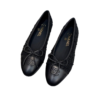 Glitzernder Tweed Schwarz