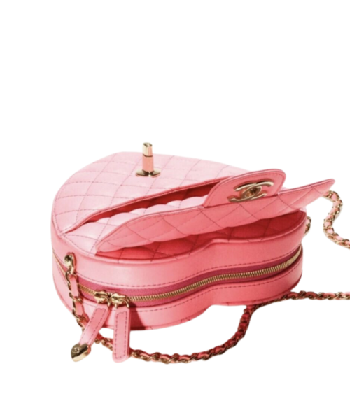 Alternative view of Love Heart 22S Rosa/Gold 13 cm