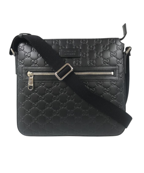 Schwarzes Signature-G-Leder