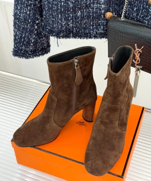 Alternative view of Hermès Lisa Stiefeletten Braun